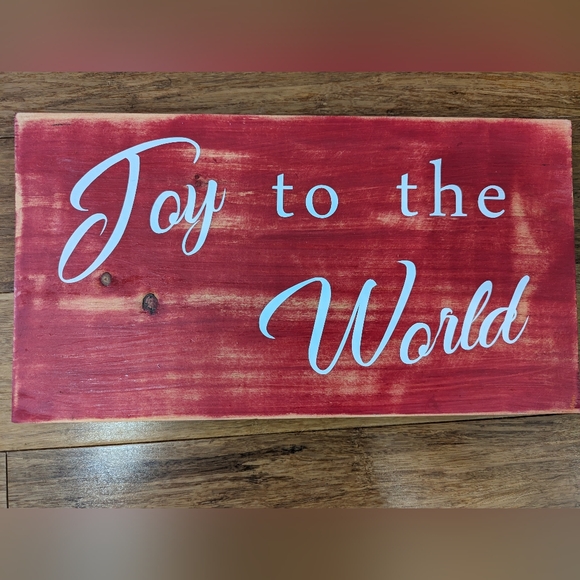 2pk Christmas signs. - Picture 2 of 3